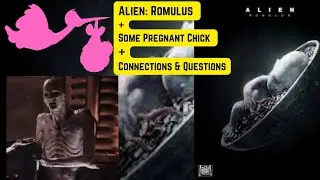 Alien Romulus & The Pregnant Chick #alien #romulus #horror