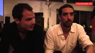 Storycode Paris #1 Louis Bidou et Norman Tahrat auteurs du projet 