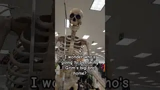 What's Grim's big brother's name? #halloween #stayspooky #halloweendecorations