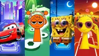 Cars 🆚 Sprunki 🆚 Spangebop 🆚 Sprunki. Super Game Batll 
