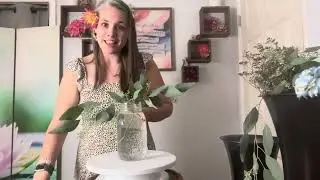 DIY simple Mason Jar floral arrangement (with a story)