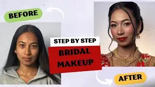 Classic Nepali bridal tutorial | step by step tutorial || @rajinashrestha28 