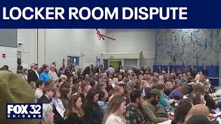 Crowd packs Deerfield school board meeting amid transgender locker room dispute