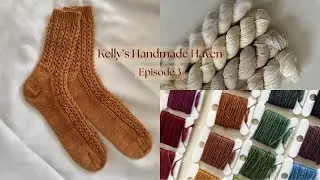 Lots of frogging, attempting to dye my own yarn and my first test knit! | Knitting Podcast Ep. 3