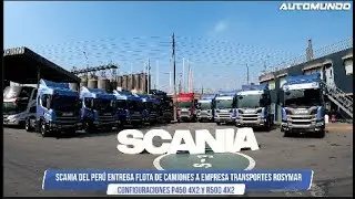 Scania del Per&uacute; entrega flota a Transportes Rosymar
