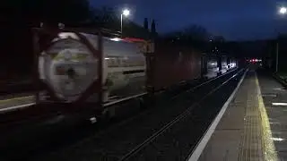 66507 Wentloog Freightliner as 4O71 66847 as 0Z75 St Philips to Westbury at Oldfield Park 100226