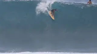 Derek Ho at Pipeline, Jan 1st, 2020