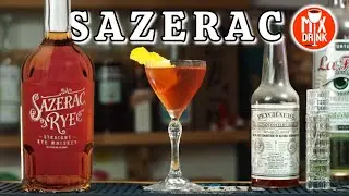 Ржаной виски САЗЕРАК 45% из Дьюти Фри / Sazerac Rye Whiskey New Orleans style