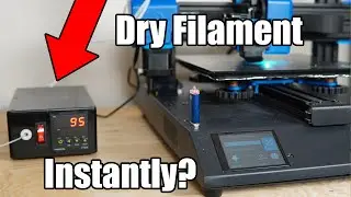 Inline 3D Printing Filament Dryer | Does It Work?
