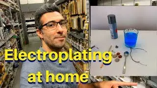 Electroplating at home. Simple and easy