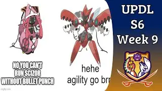 Bullet Punchless Scizor in 2024 New Meta | UPDL S6 Week 9 Replays
