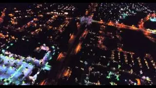 DJI Phantom 3 Professional Test at Night in 4k