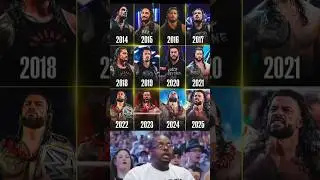 Roman Reigns Evolution 😈💀#shorts #viral #trending #ytshorts #wwe #romanreigns #evolution