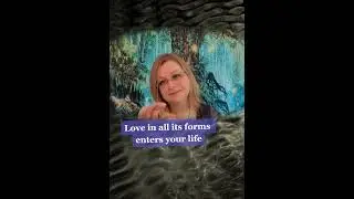 Reiki to attract love. Asmr rose quartz crystal healing #shorts