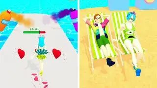 Popular vs Nerd 🤓❓👸🏻 All Levels Gameplay Android,iOS