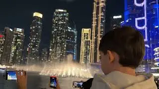 Burj Khalifa Fountain Show Dubai 💦✨ | Magical Night View | Indian Culture Tour