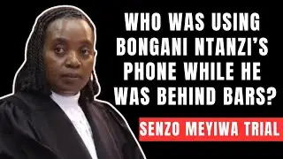 Senzo Meyiwa Trial: Phone Used While Ntanzi Was Locked Up? 😳