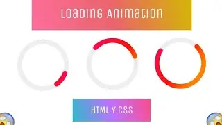 Amazing Loading Animation Using Only HTML & CSS ⏳✔️💡💡