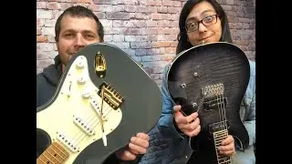 Buying and Reviewing Two Harley Benton Guitars (Strat and PRS Style)