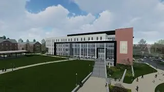 Dr.  Kyle McInnis discusses new School of Nursing and Health Sciences at Providence College