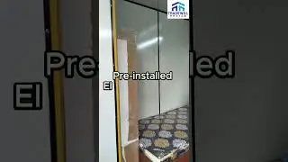 inside a Fully Furnished Prefab Container | 4 Modern Cabins by Tradewill Prefab #prefabhouse