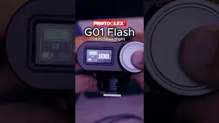 Photoolex G01 Flash Mini Speedlight. Recommended portable flash at a fairly affordable price.