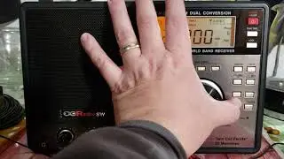 First impressions of CCRADIOSW portable  receiver on Shortwave