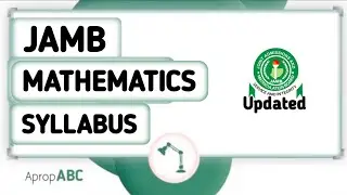 JAMB Mathematics Syllabus 2026 (Updated) | Area of Concentration & Textbooks