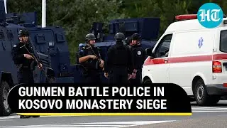 Kosovo Police Cornered By Masked Gunmen On A Rampage; Serbia Blamed For Deadly Attack On Cop