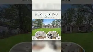 ❗❗NEW LISTING 👉 1221 N C Street, Rogers, AR 72756✅ 💯% FlNANClNG AVAlLABLE