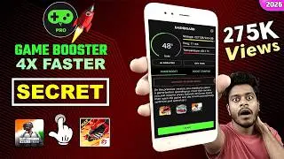 How To Use Game Booster 4X Faster 🚀 Fix Lag in Free Fire & BGMI - 2026 Guide