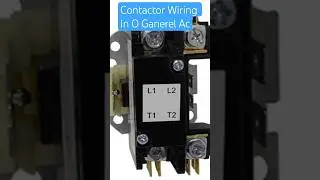 Contactor wiring O General  Split  Ac #splitac #ytshorts
