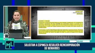 Milagros Leiva Entrevista - AGO 05 - SE SIGUE DILATANDO REGRESO DE PATRICIA BENAVIDES EN LA FISCALÍA