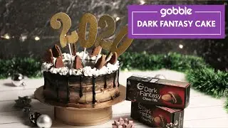 Dark Fantasy Cake | डार्क फैंटसी केक | Chocolate Cake Recipes | Gobble