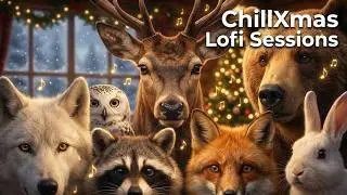 Candlelit Christmas Lofi | Cozy Cabin Table Vibes 🕯️