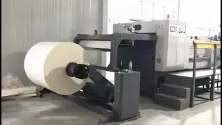 High speed paper cutting machine