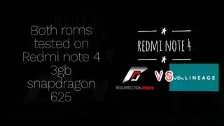 Resurrection remix vs lineage os || benchmarks || best rom for redmi note 4