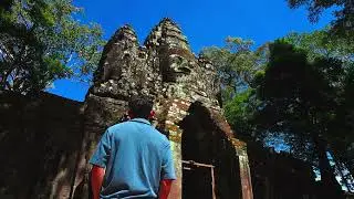 ប្រាសាទអង្គរវត្ត ប្រាសាទបាយ័ន អង្គរតូច អង្គរធំ Angkor wat temple #angkorwat #temple 