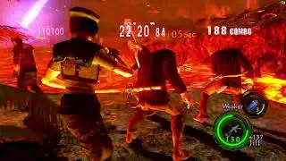 Resident Evil 5 - MOD MERC BRUTAL MAZE  300 Inimigos / Jill/Barry/Rebeca/Johs