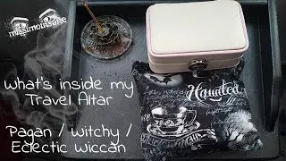 Witchy Wednesday - My Travel Altar - Pagan / Witch / Eclectic Wicca (UK)