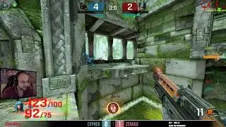 Cypher vs ZenAku NullXDth QCTpro - Final LB - part 2  Quake Champions