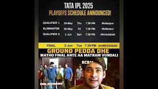 playoffs & final matches venues - IPL 2025 #memes #playoffs #final #iplmatches #venues #ipl2025