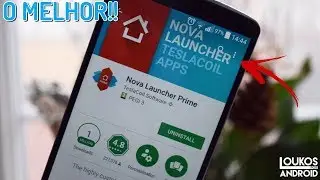 MELHOR APLICATIVO PARA PERSONALIZAR O SEU ANDROID 2017 - NOVA LAUNCHER DARK