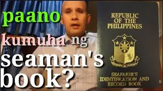 vlog#31 paano kumuha ng seaman's book?