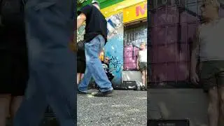 mini bow guitar + blukelele street jam