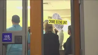 Twin Falls Citizens Police Academy students investigate fake crime scene