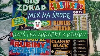 MIX ZDRAPEK NA ŚRODĘ 🪄🔮 #zdrapki #zdrapkilotto #lotto #scratchcards #scratch #wygrana #win 