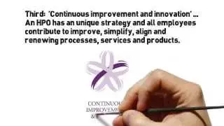 The 5 success factors of a High Performance Organization (HPO)