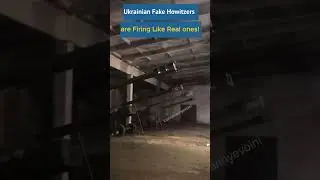 Ukrainian Dummy M777 Howitzers have Fake Firing Mechanism!