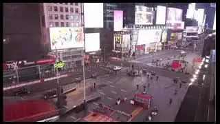This Is How Empty Times Square New York Is Amid Virus Concerns
